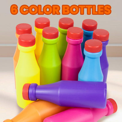 2026 Match Bottle Color Game Fun Toys for 2-8 Player, Teens Play, Birthday Gifts, Family Games for Kids Adults, Fun Board Game, Graduate Night, Birthday Party, Outdoor Travel Activity, Party Night