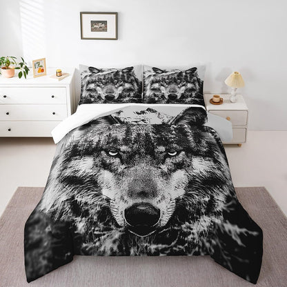 Castle Fairy Drum Kit Comforter Set,Musical Instruments Bedding Set for Kids Girls Women,Adults Rock Music Comforter,Neon Lighting Quilted Duvet Set Bedroom Collection Twin Size 2Pcs