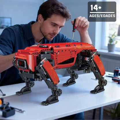 Mould King Robot Dog MK Dynamics Building Kits, MOC Building Blocks Set to Build, Gift for Kids Age 8+/Adult Collections Enthusiasts(936 Pieces with Motor/APP Remote Control)