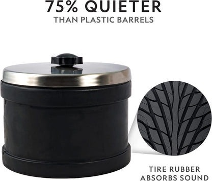 National Geographic Professional Rock Tumbler Kit – Extra Large 2 Lb. Barrel with 3-Speed Motor & 9-Day Timer – Geology DIY Kits for Adults, Rock Collection Hobby, Great Educational STEM Science Kit