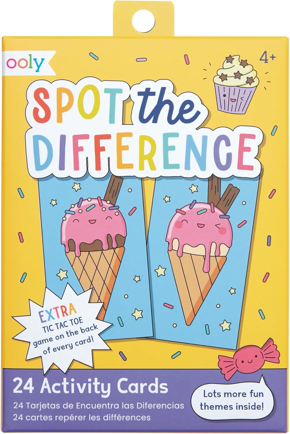 OOLY Connect the Dots Activity Cards for Kids - 24 Connect the Dots Cards with Bonus Tic Tac Toe, Screen-Free Travel Activity, Ages 4+