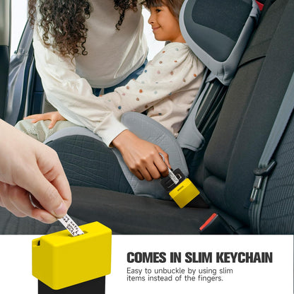 Morlike Silicone Seatbelt Secure Buckle Safety Cover Lock | Keep Children Safe in Car Seat and Prevent Kids from Accidentally Unbuckling | Buckle Guard Fits Almost Vehicles (red,2PACK)