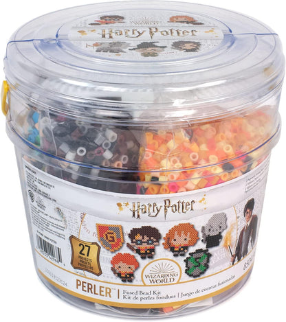 Perler 80-53517 The Wizarding World Chibi-Style Harry Potter Fused Bead Activity Kit, Multicolor, 227 Pieces