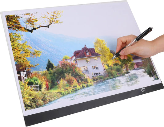 Mini A5 LED Light Box for Drawing and Tracing,A5 Diamond Art Painting Light Board,LED Copy Board Light Tracing Box,Light Pad