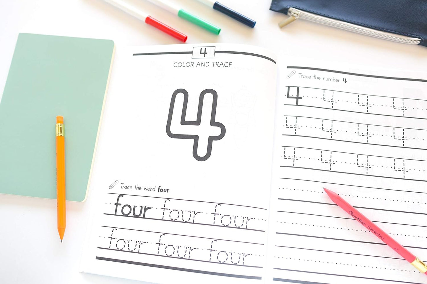 Preschool Math Workbook for Toddlers Ages 2-4: Beginner Math Preschool Learning Book with Number Tracing and Matching Activities for 2, 3 and 4 year olds and kindergarten prep