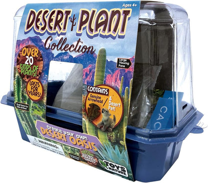 Toys By Nature Miniature Worlds Terrifying Venus Flytrap Terrarium Starter Kit for Kids and Adults, Watch Indoor Carnivorous Fly Traps Grow! Just Add Water! (Frightening Flytraps)