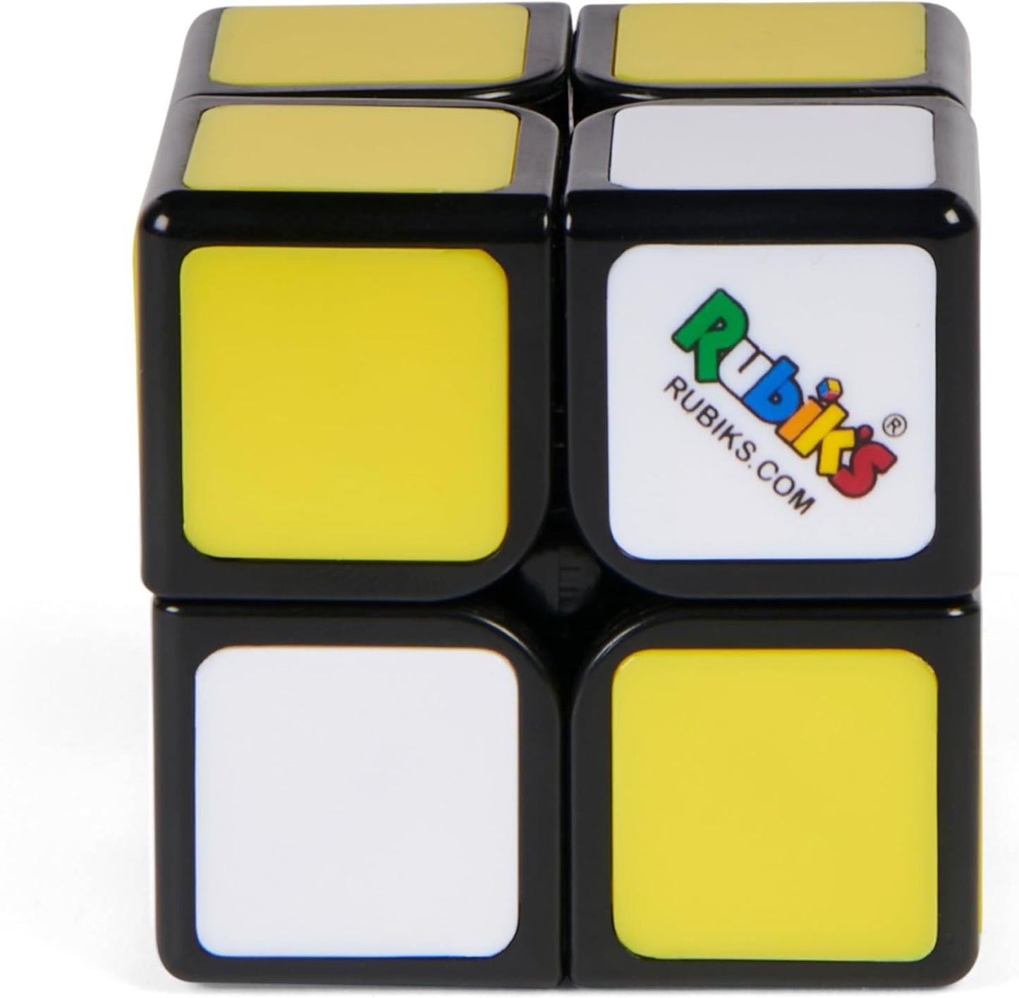 Rubik’s Cube, Apprentice, 2x2 Beginner Cube, Problem-Solving Brain Teaser, Classic Color-Matching Puzzle, Fidget Toy, Sensory Puzzle for Adults, Teens, Kids, for Ages 7 & Up