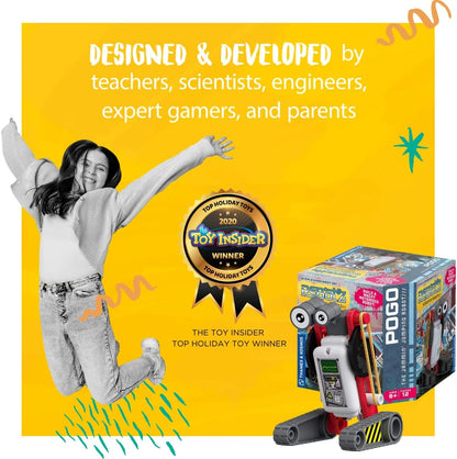 Thames & Kosmos - Rebotz: Knox - The Wacky Walking Robot - Engineering Science Kit - Educational Building Toys - Fun for Kids, Ages 6+ - 552004