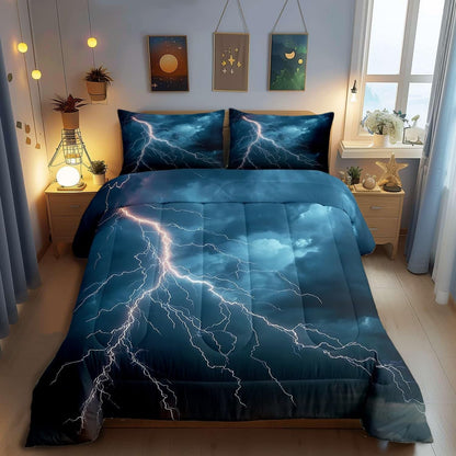 Castle Fairy Drum Kit Comforter Set,Musical Instruments Bedding Set for Kids Girls Women,Adults Rock Music Comforter,Neon Lighting Quilted Duvet Set Bedroom Collection Twin Size 2Pcs
