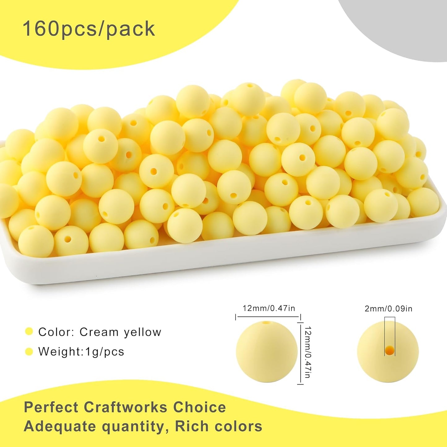 65Pcs 19mm Silicone Beads for Keychain Making Bracelet Necklace, Bulk Round Silicone Beads for Pens（Christmas Green） - Colors B