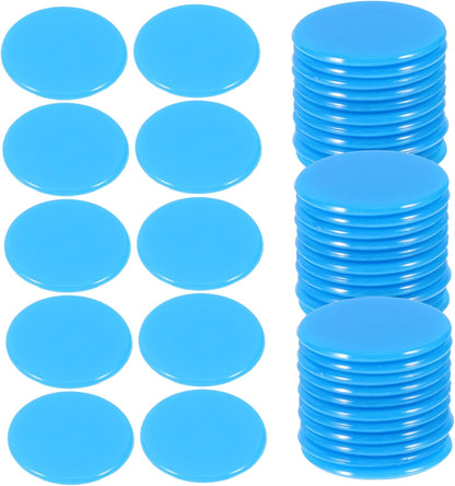 BESPORTBLE Solid Color Bingo Chips Game Counters for Math Teaching Board Games Bingo Accessories