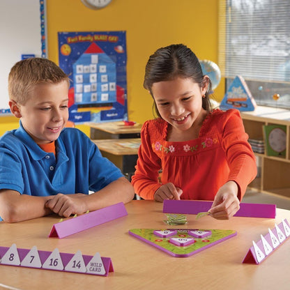 Learning Resources Tri-FACTa Multiplication & Division Game - Math Manipulatives, Kid Montessori Board Games, Classroom Must Haves, STEM Number Cards, Critical Thinking, Back to School, Kids Gifts