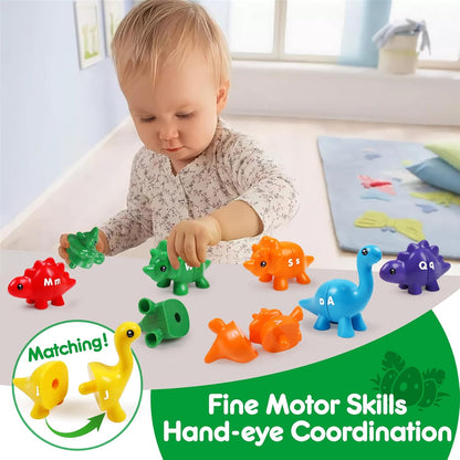 USATDD Matching Eggs for Toddlers Montessori Geometric Eggs Color & Shape Recognition Toy, Fine Motor Skills Shape Sorter Puzzle, Easter Eggs Toys Gifts for Kids, Easter Basket Stuffers