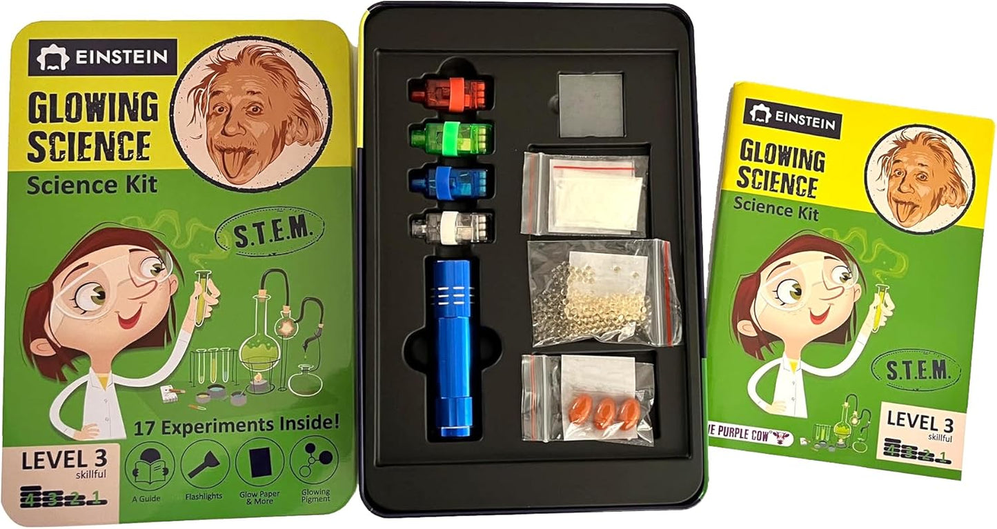 Einstein’s Optical Illusion LAB Science Kit for Kids. STEM for Boys & Girls Aged 8 and Above. 14 Exciting Experiments Inside/Detailed Picture Guide Included. Award Winning Kit