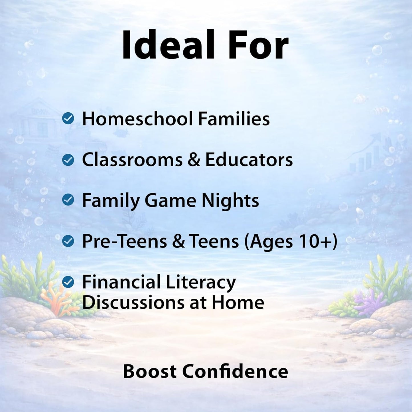 Finance Go Fish – 3-in-1 Financial Literacy Card Game for Kids Ages 5–12 | Go Fish, Memory & Old Maid | Educational Money Vocabulary Deck (Combo)