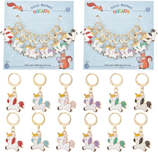 NBEADS 12 Pcs Bear Stitch Markers, 12 Colors Resin Gummy Bear Crochet Stitch Marker Charms Locking Marker DIY Handmade Gift for Knitting Weaving Sewing Accessories Quilting Handmade Jewelry