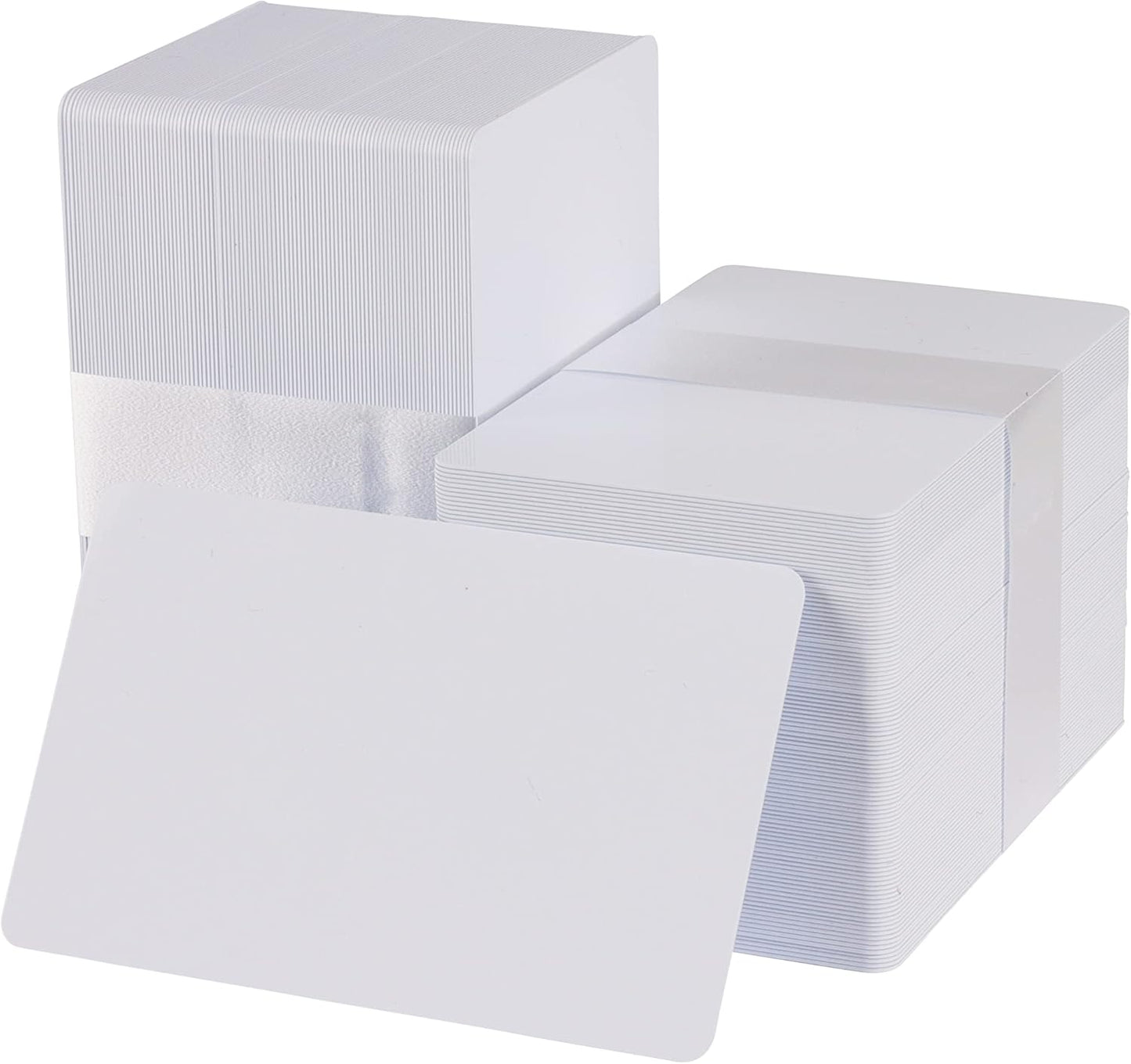 Pack of 100 Premium Yellow Gold CR80 PVC Cards | 30 mil by easyIDea