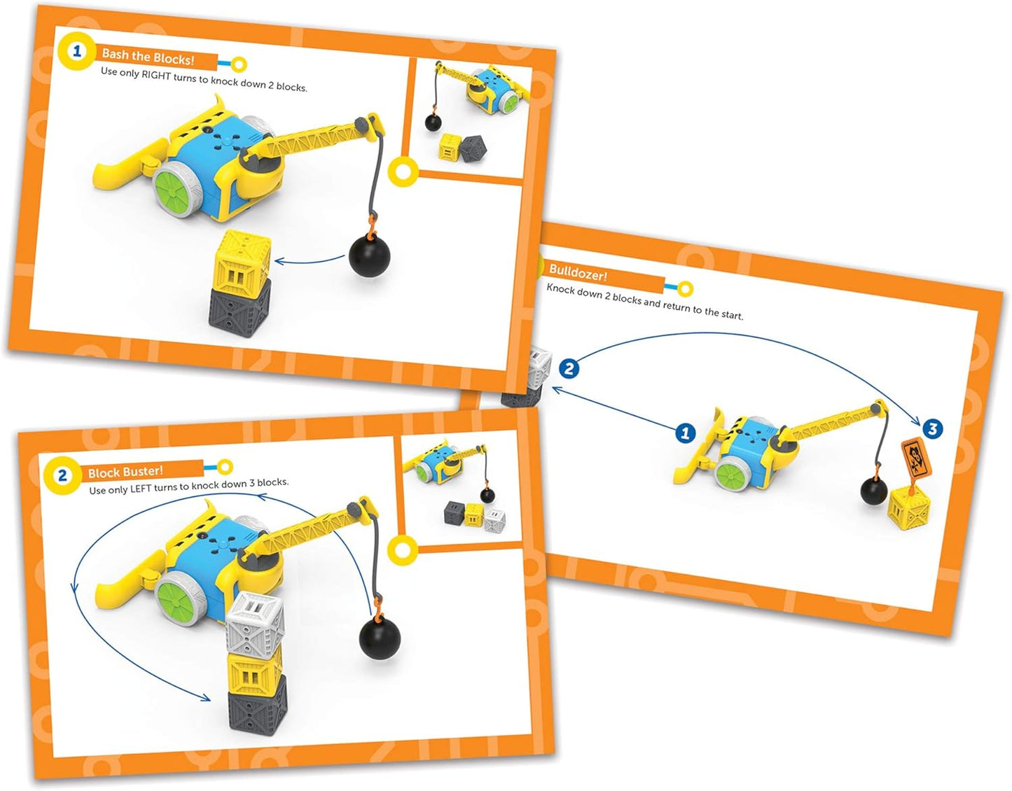 Learning Resources Botley Crashin' Construction Challenge Accessory Set (Botley Not Included) - 10 Pieces, Ages 5+ Coding for Kids, Kids Coding, STEM Toy