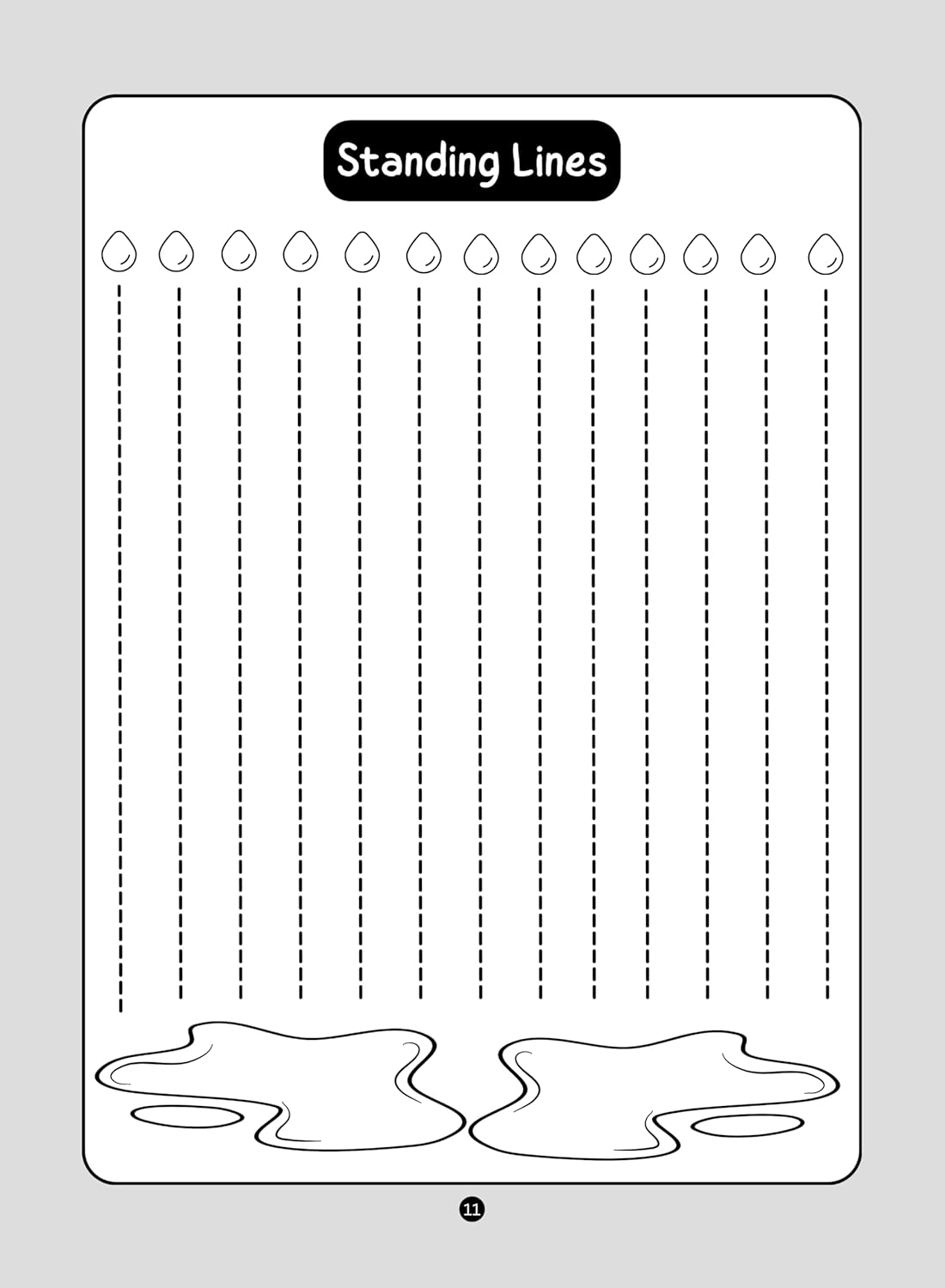Pencil Control and Writing Practice Book for Special Kids - Helps Kids take first step in writing journey - Sleeping, Standing, Zig Zag Lines, Alphabets, Numbers and Tracing Practice