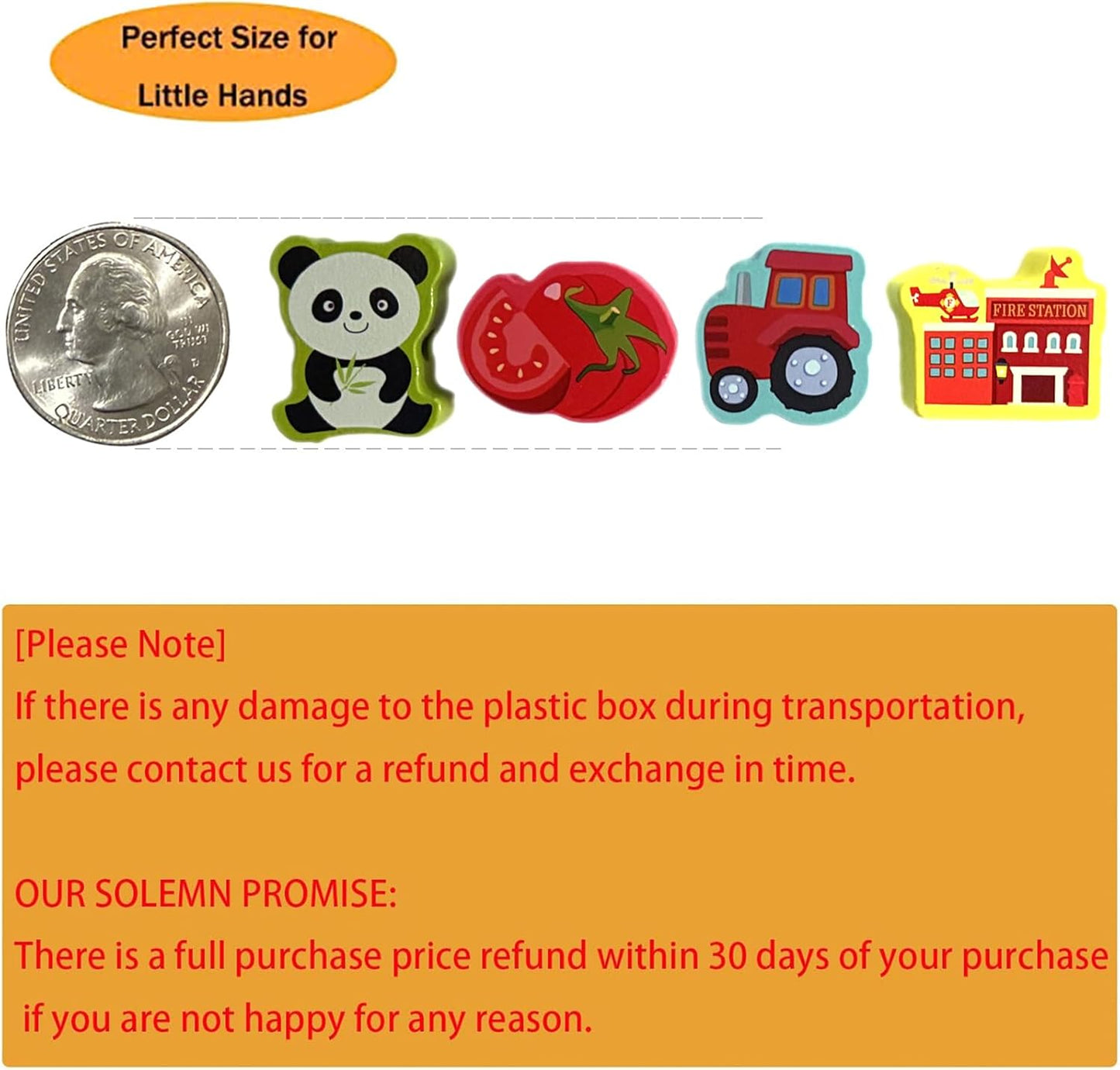 46 PCS Montessori Wooden Lacing Beads Toys for Toddlers,Educational Stringing Animals Fruits Farm Threading Beads Preschool Learning Toys for Kids 3 4 5 6 Year Old Boys Girls…