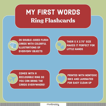 Flashcard Ring Baby's First Words