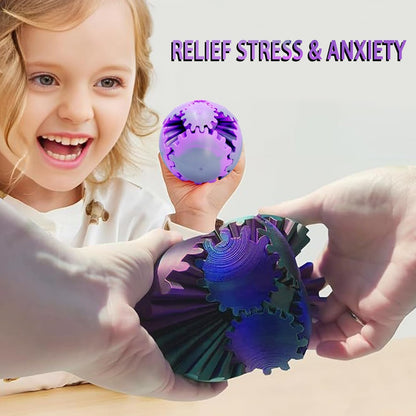 6 Pack Orbit Ball Toy, Fidget Cubes Top Spinning Toy, Great Party Favor Gifts & Creative Decompress Toys, Puzzle Games as Stress Relief Gifts for ADHD Kids Children's Day Gifts
