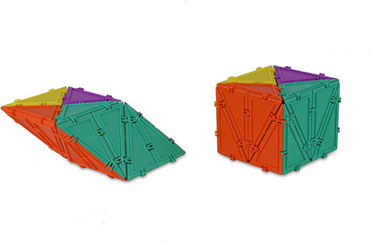 3D Building Set for Learning Math, Includes Many Online Activities, Jumbo Size, 512-pc, Made in USA