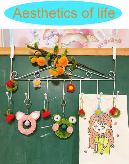 4 Inch Width Wooden Rings 10PCS for Macrame, Jewelry Making, and DIY Crafts, Unfinished Smooth Wood Rings, 2/5 Inch Diameter
