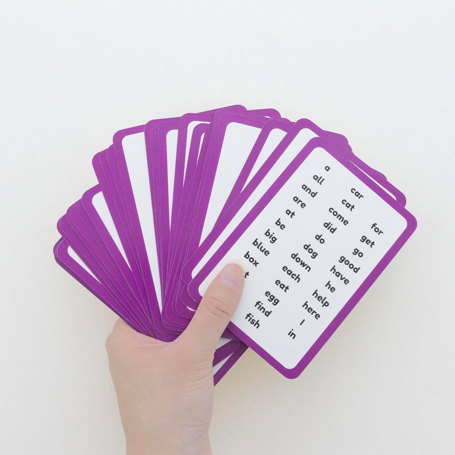 BAZIC Products Sight Words Flash Cards, Early Reading, Learn Recognize Words Vocabulary Cards, Flashcards Pre-K Kindergarten Preschool School Home (36/Pack), 72-Pack