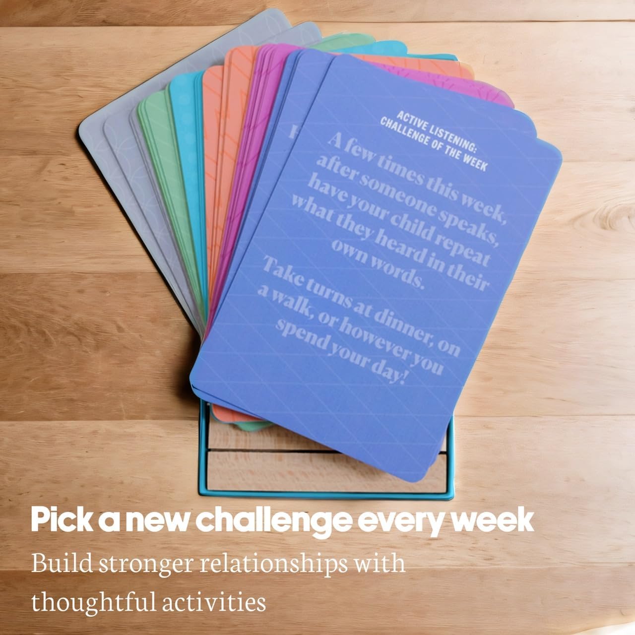 Building Resilience 52 Challenge Conversation Cards for Kids & Parents | SEL Emotional Intelligence | Social Emotional Learning Activities | Life Skills Classroom Must Haves | Teachers & Counselors