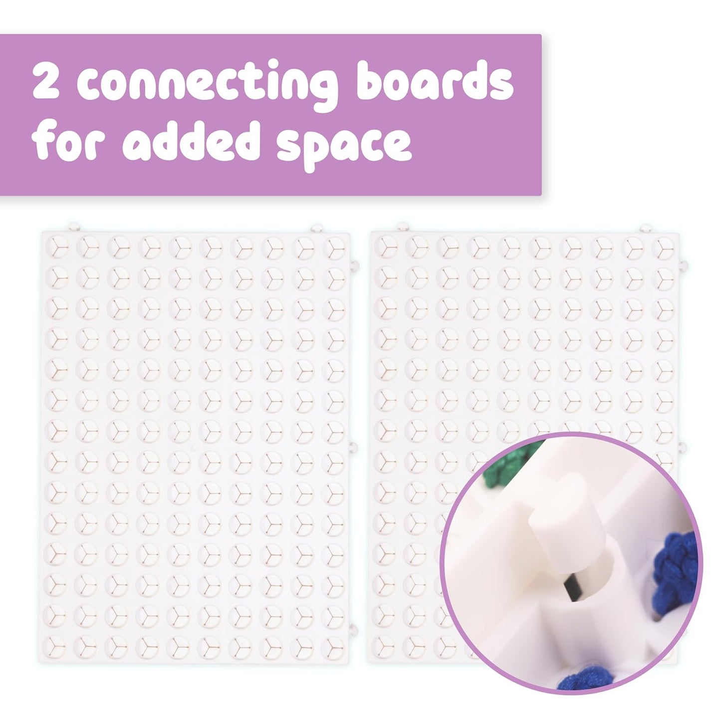 SPARK & WOW Calm Down Threading Boards | Set of 2 | Sensory Activity Board | Autism Toys for Play Therapy | ADHD Toys for Sensory Play