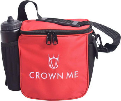 CROWN ME Disc Golf Starter Set,Disc Golf Set with 6 Discs, 1 Marker,1 Towel and Starter Disc Golf Bag Fairway Driver