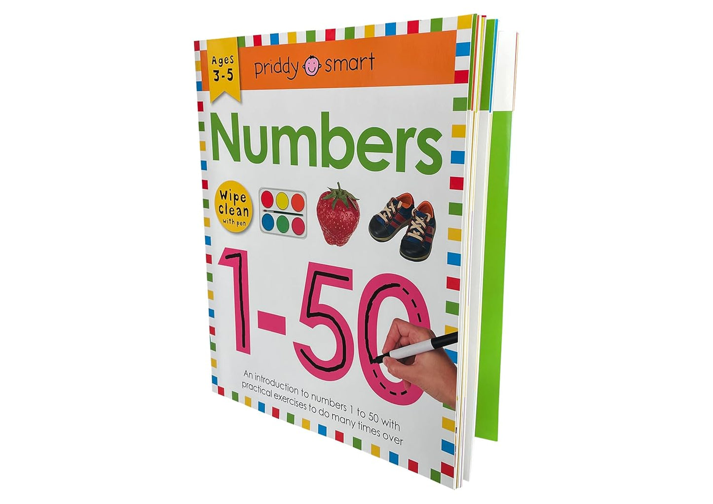 Numbers 1-50 (Wipe Clean Workbook): Ages 3-5; Wipe-Clean With Pen (Wipe Clean Learning Books)