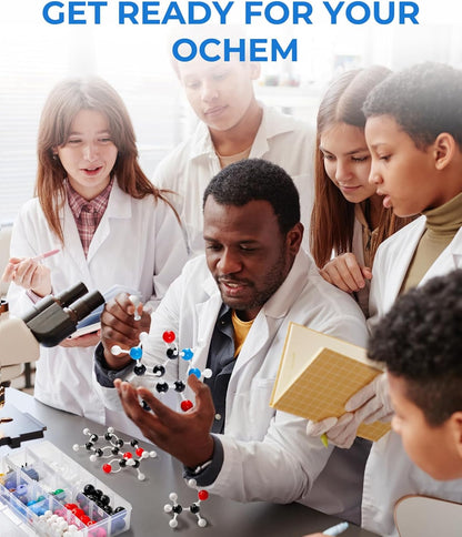 JoyCat Molecular Model Kit (238pcs), Organic Chemistry Molecule Science Gifts for Ochem and Inorganic Students and Teachers