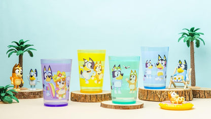 Zak Designs 14.5oz Disney Frozen 2 Nesting Tumbler Set Includes Durable Plastic Cups, Fun Drinkware is Perfect for Kids, 4pk (14.5oz, Anna & Elsa & Olaf)