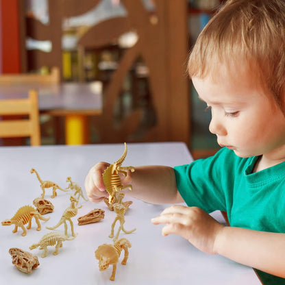 35PCS Dinosaur Fossil Skeleton Dinosaur Skeleton Toys Dino Sand Dig Party Favor Decorations
