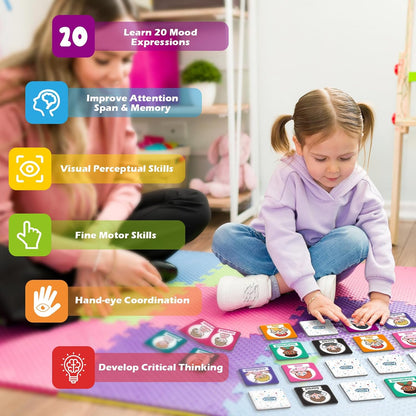 Aizweb CVC Word Match Game - 60 Pc Toddler Card Games for Kids Ages 3-6, Phonics Flash Cards for Preschool & Kindergarten Learning Activities, Educational Toys for Home School Supplies