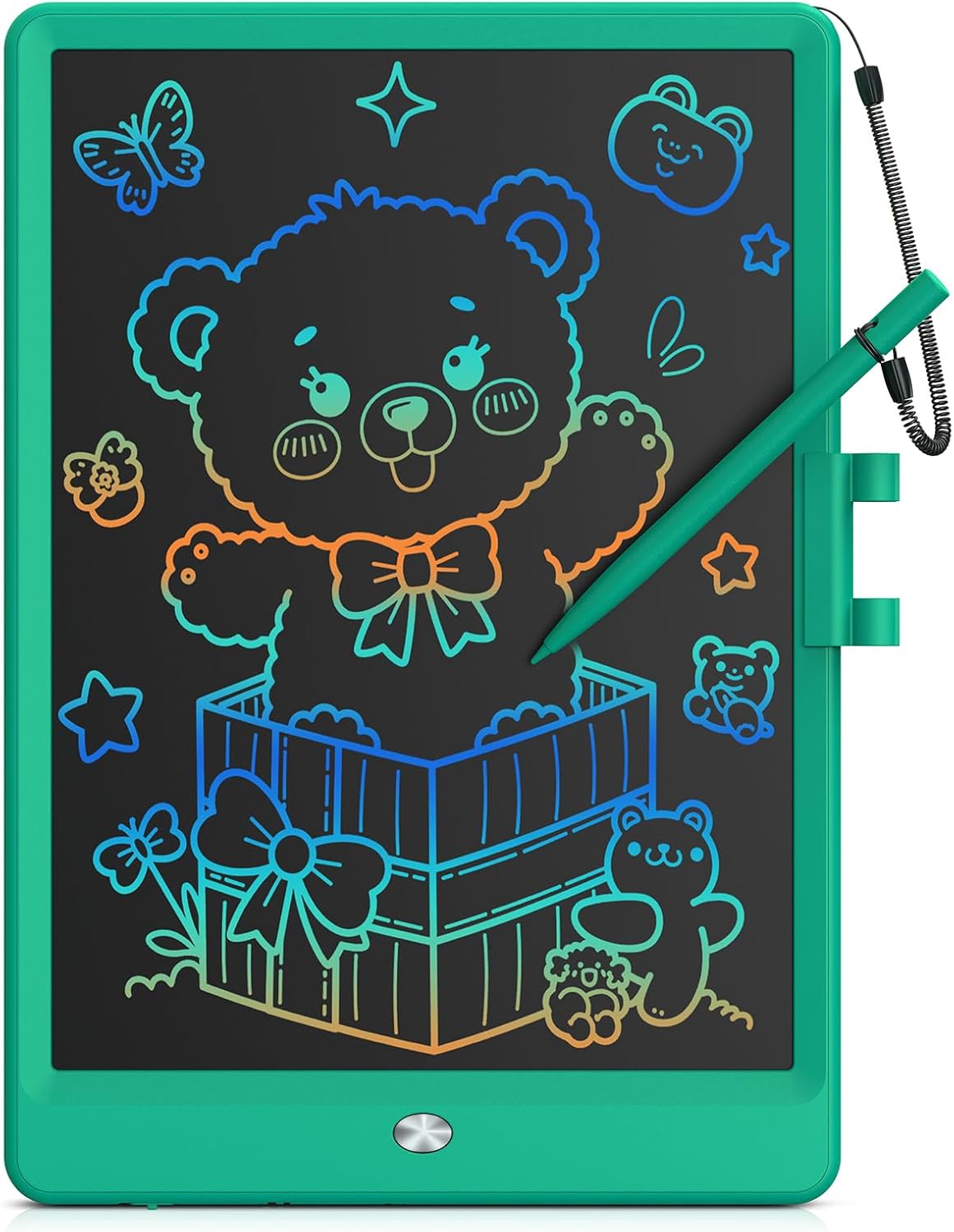 Bravokids Toys for 3-6 Years Old Girls Boys, LCD Writing Tablet 10 Inch Doodle Board, Electronic Drawing Pads, Educational Birthday Gift for 3 4 5 6 7 8 Years Old Kids Toddler (Blue)