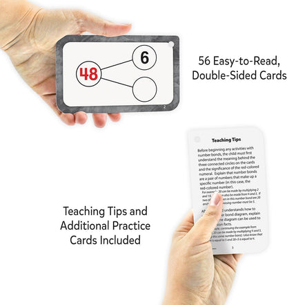 Teacher Created Resources Number Bonds Flash Cards - Multiplication & Division (EP62055)