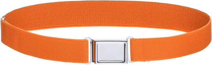AWAYTR 3 PCS Kids Adjustable Magnetic Belts - Easy to Use Magnetic Buckle Belt for Boys and Girls