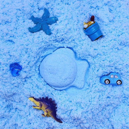 Sensory Bin Filler for Toddlers, Fake Snow Play Sand, Soft Latex Sensory Table Fillers for Classroom Learning, White Sensory Material for Indoor Sensory Play