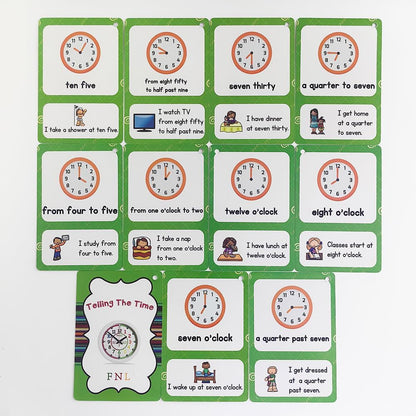 Lilias Irregular Past Tense Verbs English Grammar Double-Side Learning Flash Cards - 24 Card Set for Homeschool, Preschool, Primary School, ESL, Autism, Vocabulary Building
