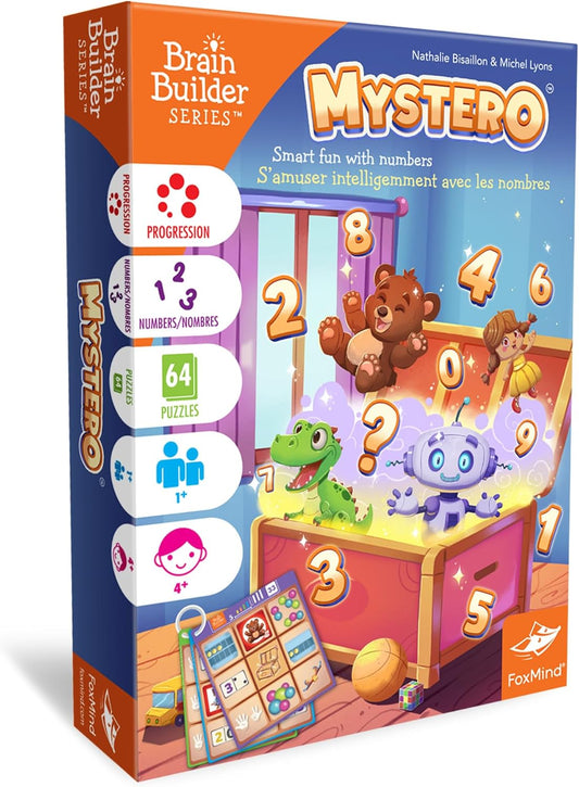 FoxMind Games: Smart Cookies Logic Puzzle Game, Deduction Game for Kids Ages 6+ and Brain Teaser Lovers, STEM Learning Toy from Brain Builder Series, Develops Problem-Solving Skills, 1+ Players