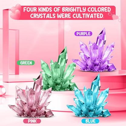Grenfield 24PCS Kids Science Kit Planting Crystal Bulk, Easter Egg Fillers, Basket Stuffers for Kids Easter Egg Stuffers, Classroom Prizes, for Easter Egg Hunts, Party Favors, Kids, School