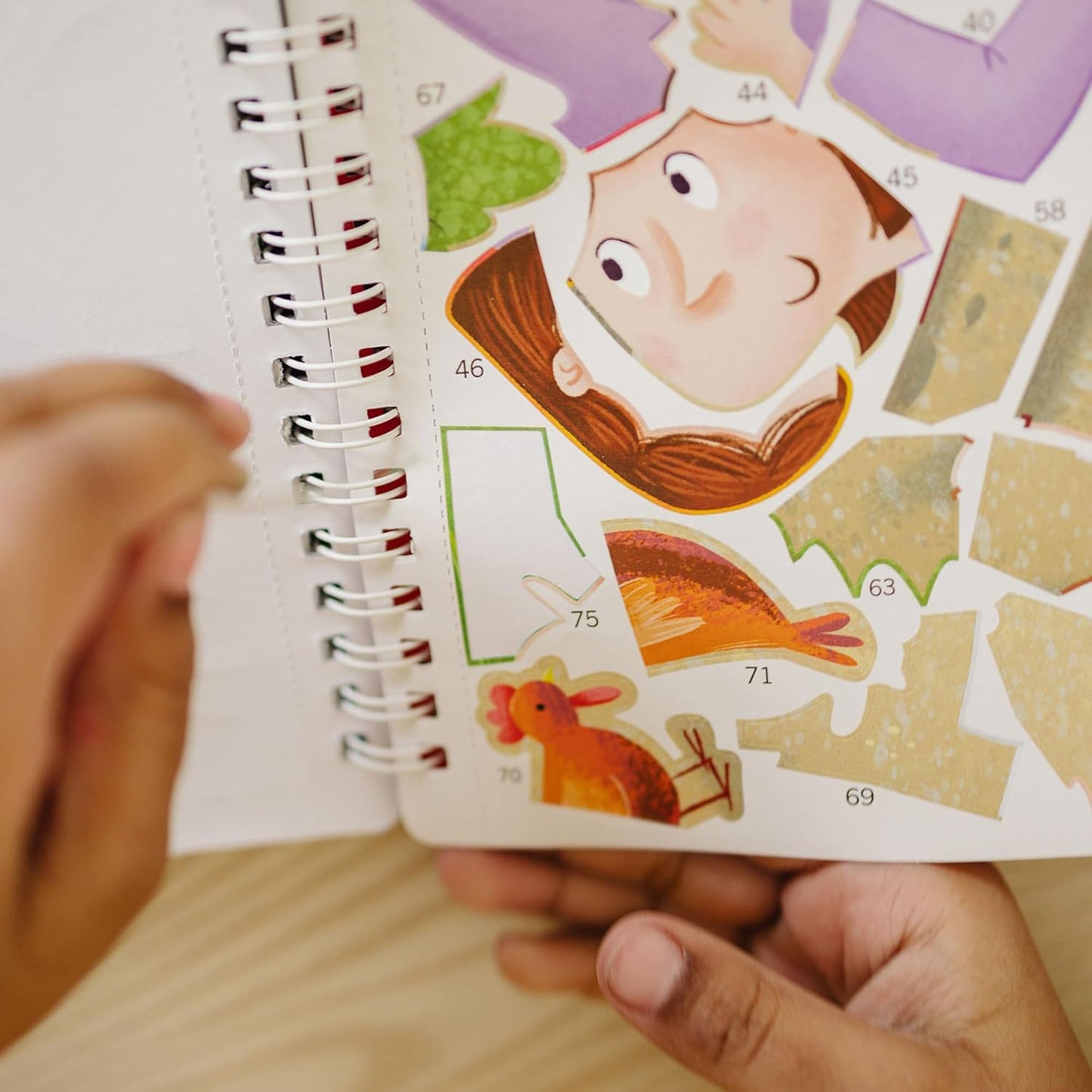 Activity Sticker Book 7 and Up The Life of Jesus Sticker Stories Puzzle Book Explore 10 New Testament Adventures 756 Reusable Stickers Spiral Binding