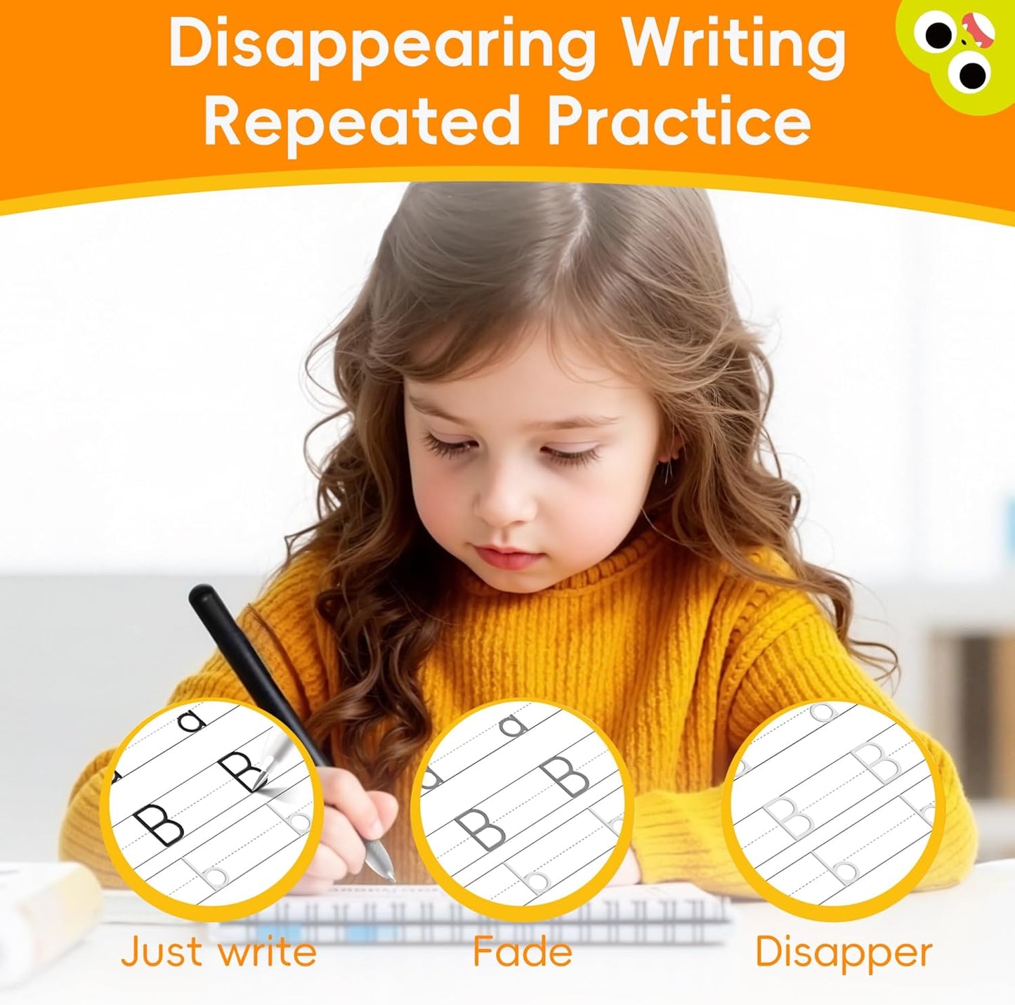 Large Magic Grooved Writing Practice for Kids 3-5, Grooved Writing Books Ages 6-8, Magic Book Handwriting Practice for Kids 5-7, Preschool Workbook Tracing Books for Boys & Girls