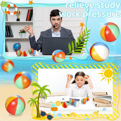 60 Pcs Globe Squeeze Balls Bulk,2.5 inch Earth Stress Relief Balls,Soft Foam Stress Ball Toy for Finger Exercise, Foam Squeezable Balls Classroom School Office Party Favors