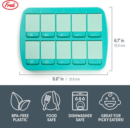Genuine Fred MATCH UP Memory Snack Tray, Fun Interactive Snack Game for Kids, Travel Friendly Food Tray, Perfect Snacktivity for Picky Eaters