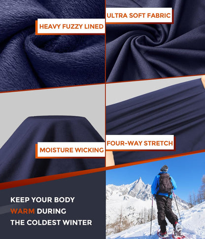 CL convallaria Thermal Underwear Long Johns Set Mens Winter Gift Hunting Gear Sport Base Layer Bottom Top - Colors B