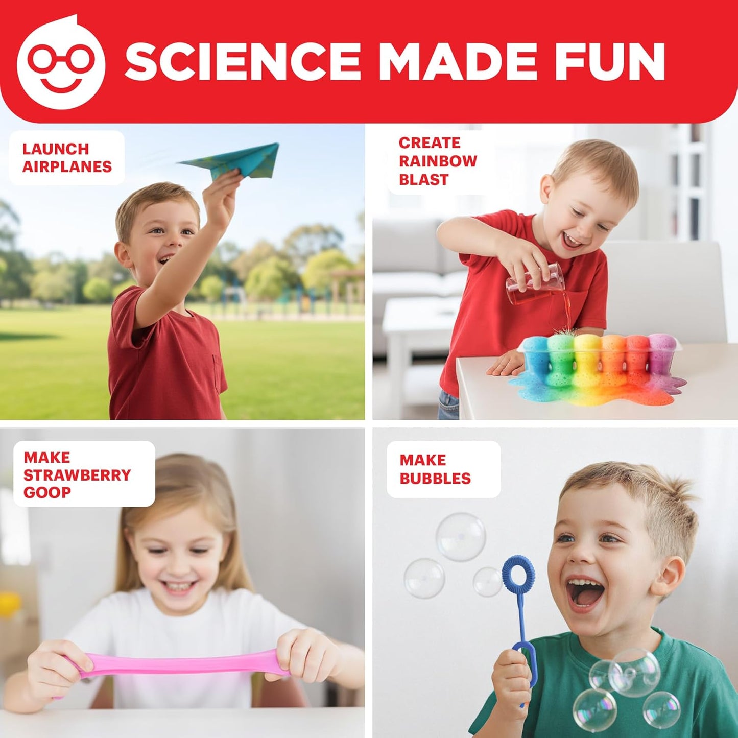 Doctor Jupiter My First Amazing Science Kit for Kids Ages 4-5-6-7-8 | STEM Toy with 100+ Experiments | Learning & Educational Projects